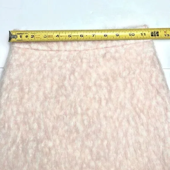 Bonpoint Girls' Fuzzy Mini Skirt Pink Wool Blend size 10 - Picture 9 of 9